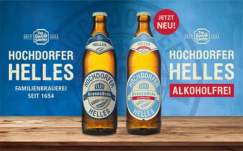 Hochdorfer Helles – Klassisch und alkoholfrei!